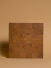 Load image into Gallery viewer, Medium Square End Grain Chopping Board #4 / Swamp Kauri