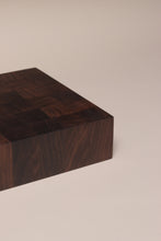 Load image into Gallery viewer, Handmade Walnut end grain chopping board made in New Zealand