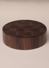 Load image into Gallery viewer, Large Round End Grain Block / Walnut - PRE ORDER