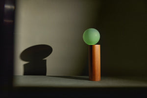 Balanced Lamp/ Green Apple