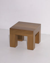 Load image into Gallery viewer, Stool / Side Table Swamp Kauri (Blue) #6