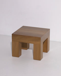 Stool / Side Table Swamp Kauri (Blue) #6
