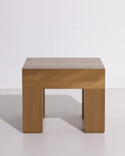 Load image into Gallery viewer, Stool / Side Table Swamp Kauri (Blue) #6