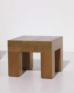 Stool / Side Table Swamp Kauri (Blue) #6