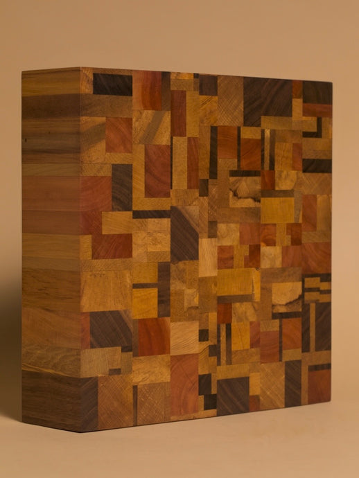 X-Large Square End Grain Chopping Board #2 / Multi