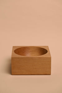 A bowl handmade using native nz swamp kauri timber