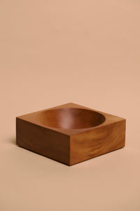 A bowl hand made using native NZ swamp Kauri