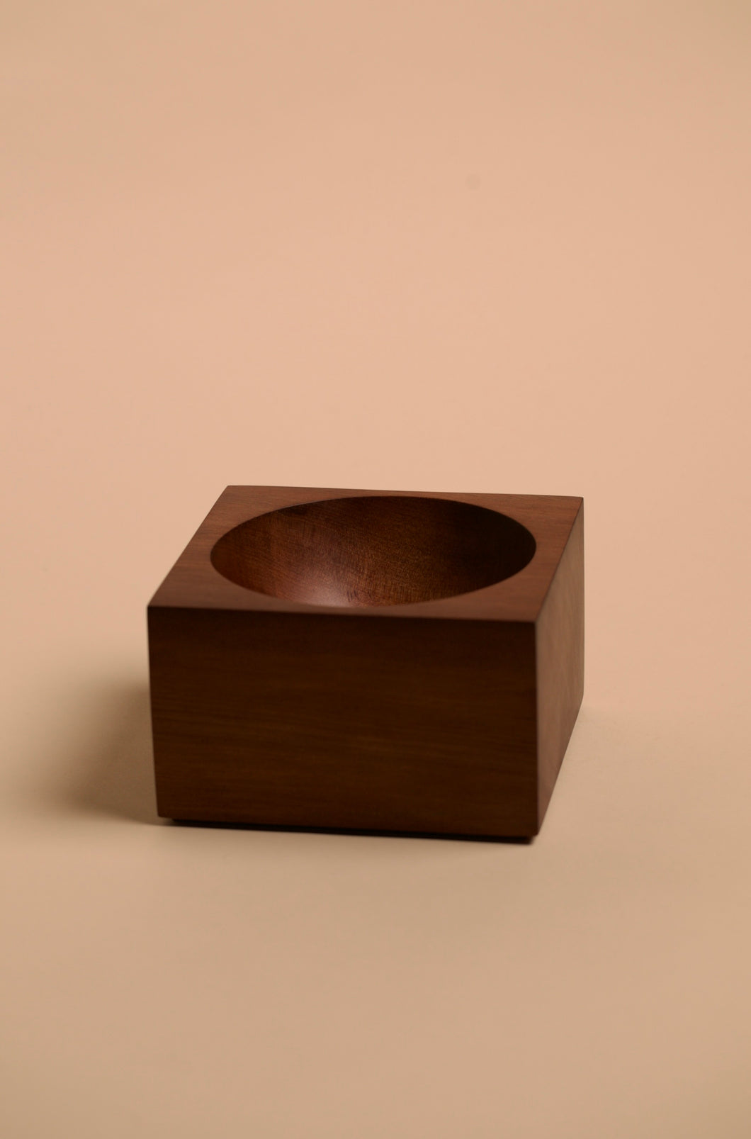 A bowl handmade using native totara timber