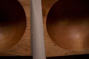 A group of handmade bowls made using native nz timbers