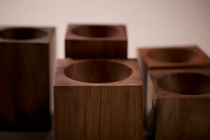 A selection of bowls handmade using native NZ timbers