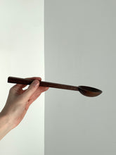 Load image into Gallery viewer, Round Serving Spoon / Walnut