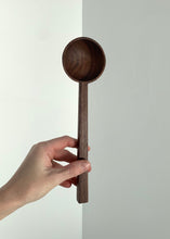 Load image into Gallery viewer, Round Serving Spoon / Walnut