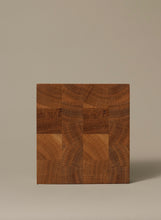 Load image into Gallery viewer, Small Square End Grain Chopping Board #24 / Oak
