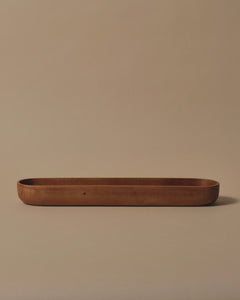 Long Tray with Rounded Base hand crafted in Swamp Kauri.