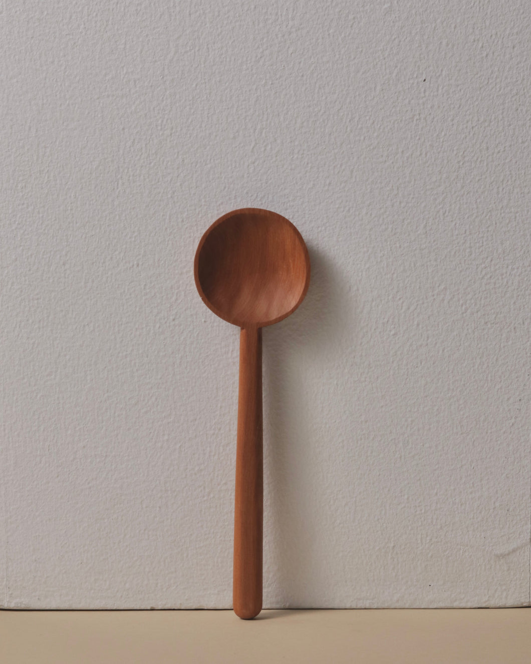 Handcrafted Round Coffee Spoon in Tōtara Rounded Handle & Base