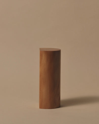 Handcrafted Kauri bookend showcasing a minimalist and elegant design.