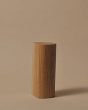 Load image into Gallery viewer, Handcrafted oak bookend showcasing a minimalist and elegant design.