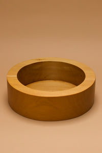 A handmade kauri wood bowl