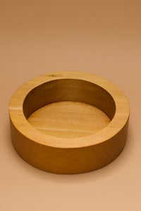 A handmade kauri wood bowl