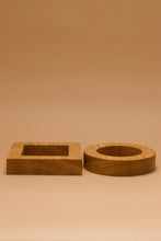 Load image into Gallery viewer, Square Wide Lip Bowl Oak #12