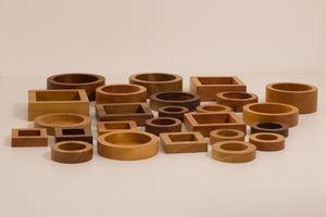 A collection of handmade bowls in NZ native timbers