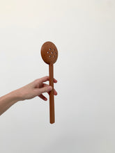 Load image into Gallery viewer, Slotted Serving Spoon / Tōtara