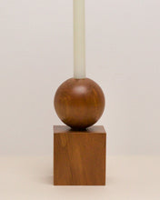 Load image into Gallery viewer, Moon Candleholder 1/ Swamp Kauri